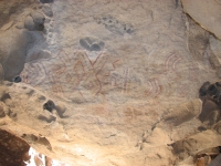 Pictographs at Hueco Tanks